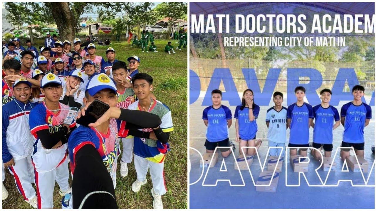 DAVRAA 2023 Men's Volleyball Mati city VS. Davao de Oro first set