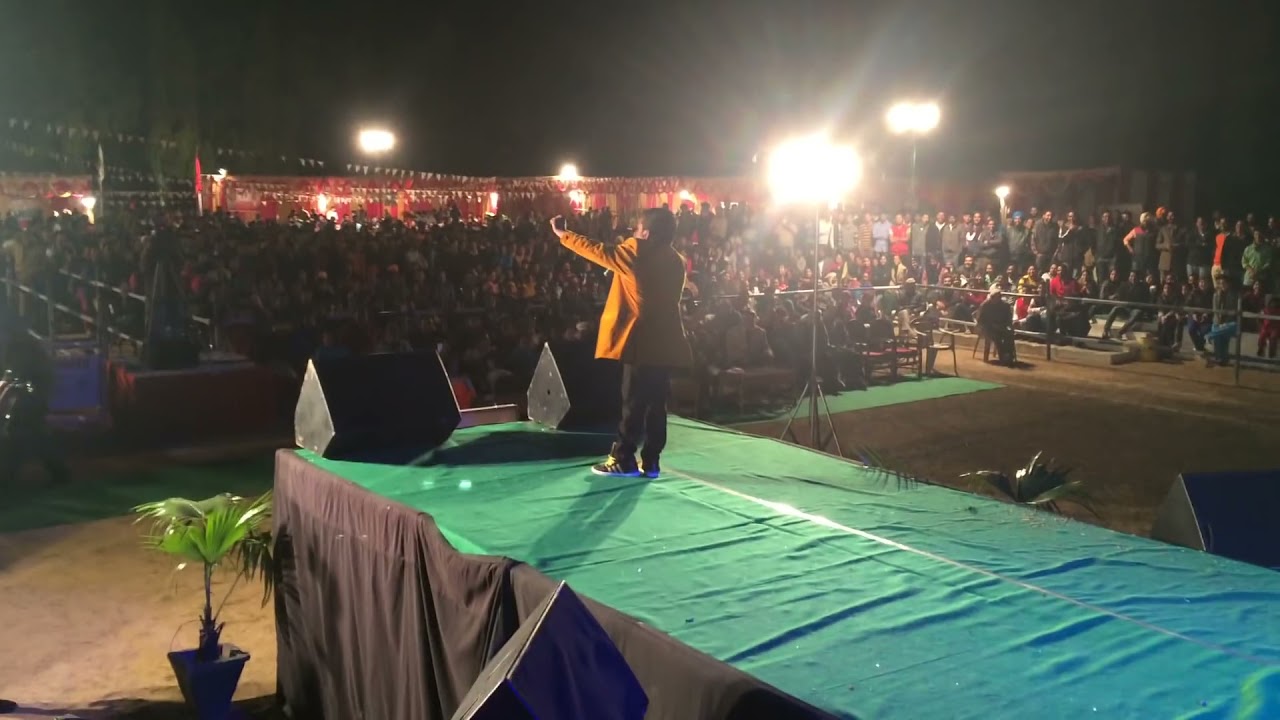Kulwant Sekhon Live 2015 At PU Chandigarh PART1