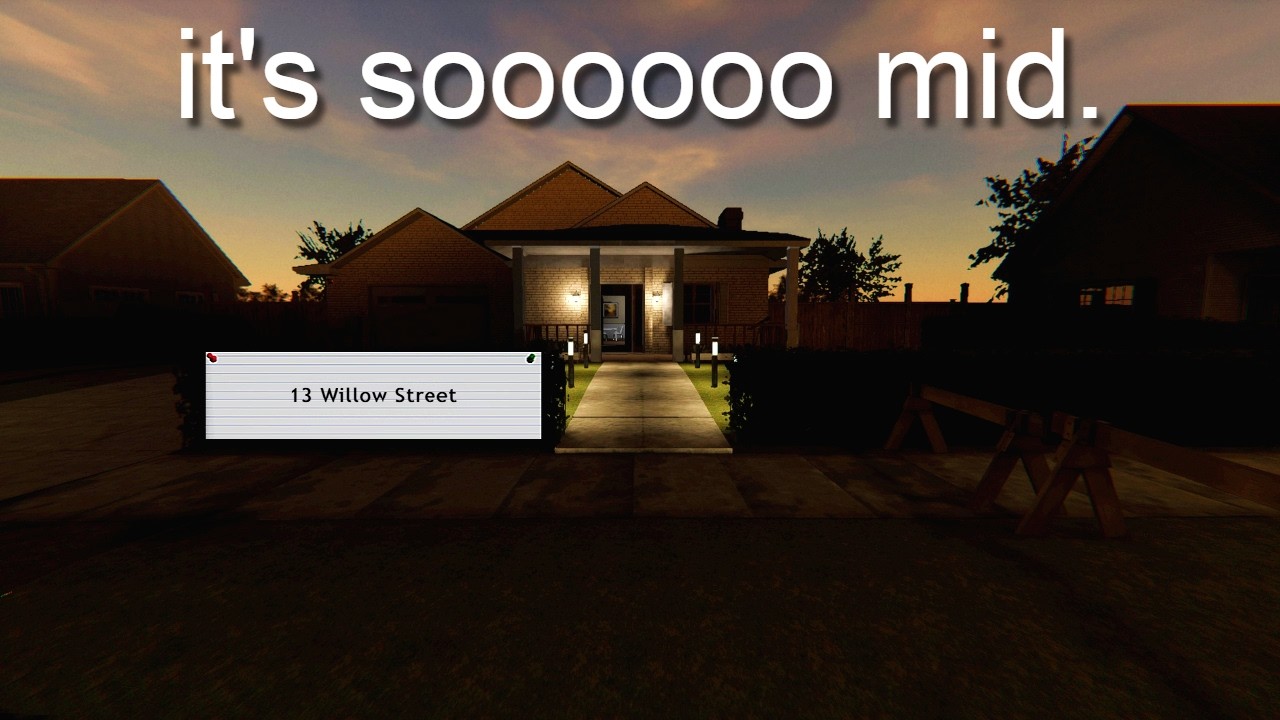 I finally tried 13 Willow Street, and...