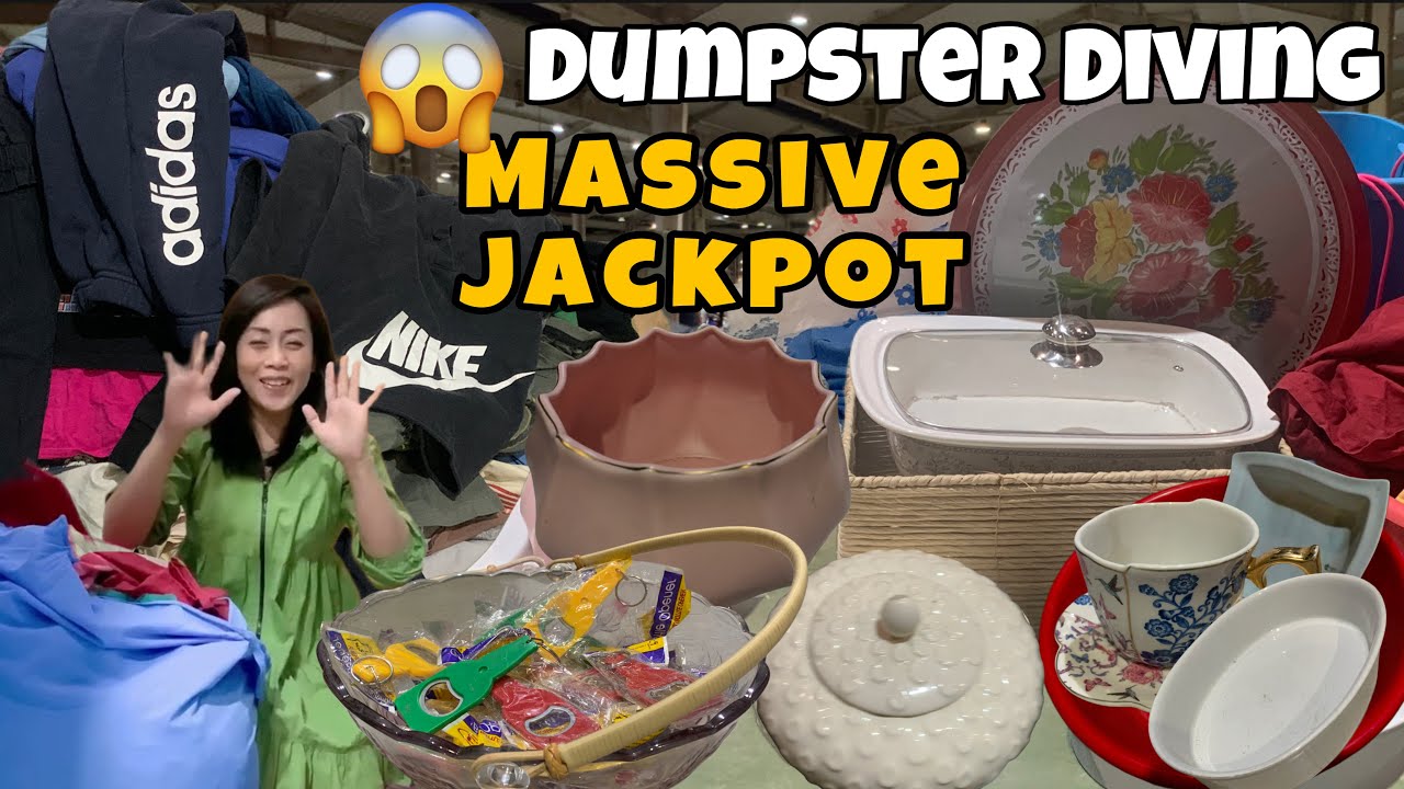 MASSIVE JACKPOT ANG NAHAKOT DAMIT AT KITCHENWARES | DUMPSTER DIVING IN KUWAIT | BESTIE BUDDY