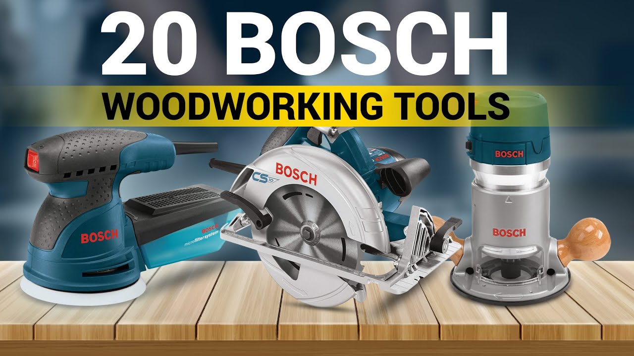 20 самых крутых инструментов Bosch для деревообработки, которые меняют правила игры в деревообраб...