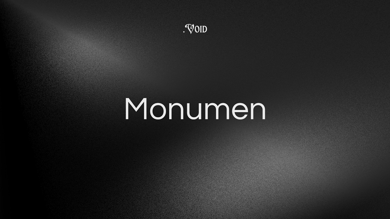 .Void - monumen (Official Lyric Video)