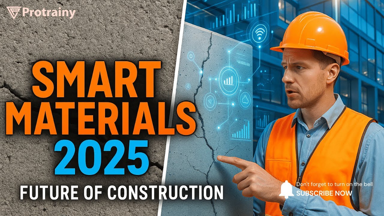 Smart Construction Materials 2025: Revolutionary Building Tech | PROTRAINY