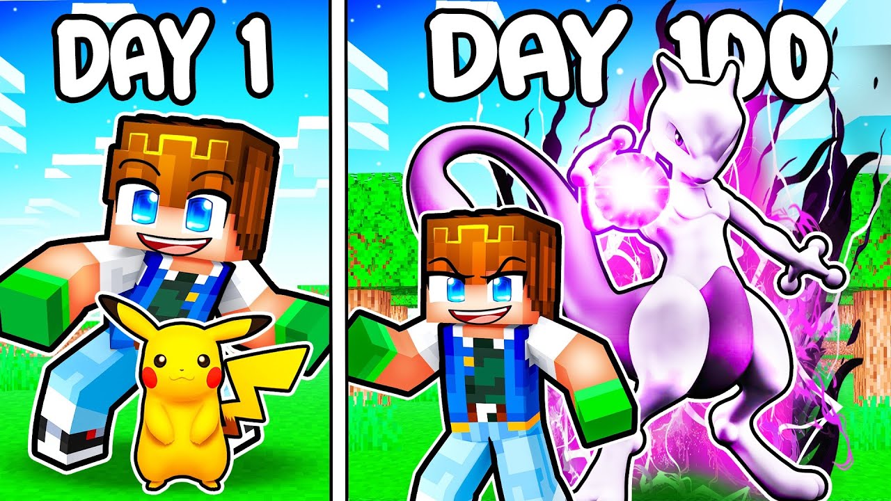 EVOLVING as POKEMON TRAINER MIST in Minecraft!