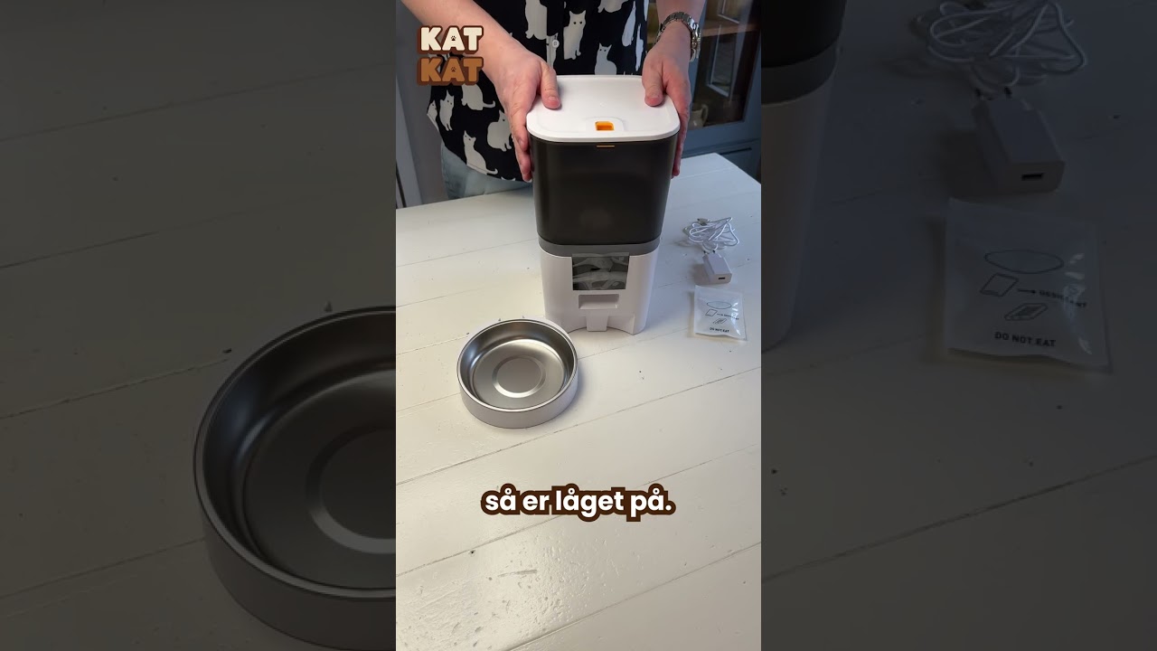 Guide 1 - Samle din KatKat SmartFeeder Pro - Foderautomat til kat