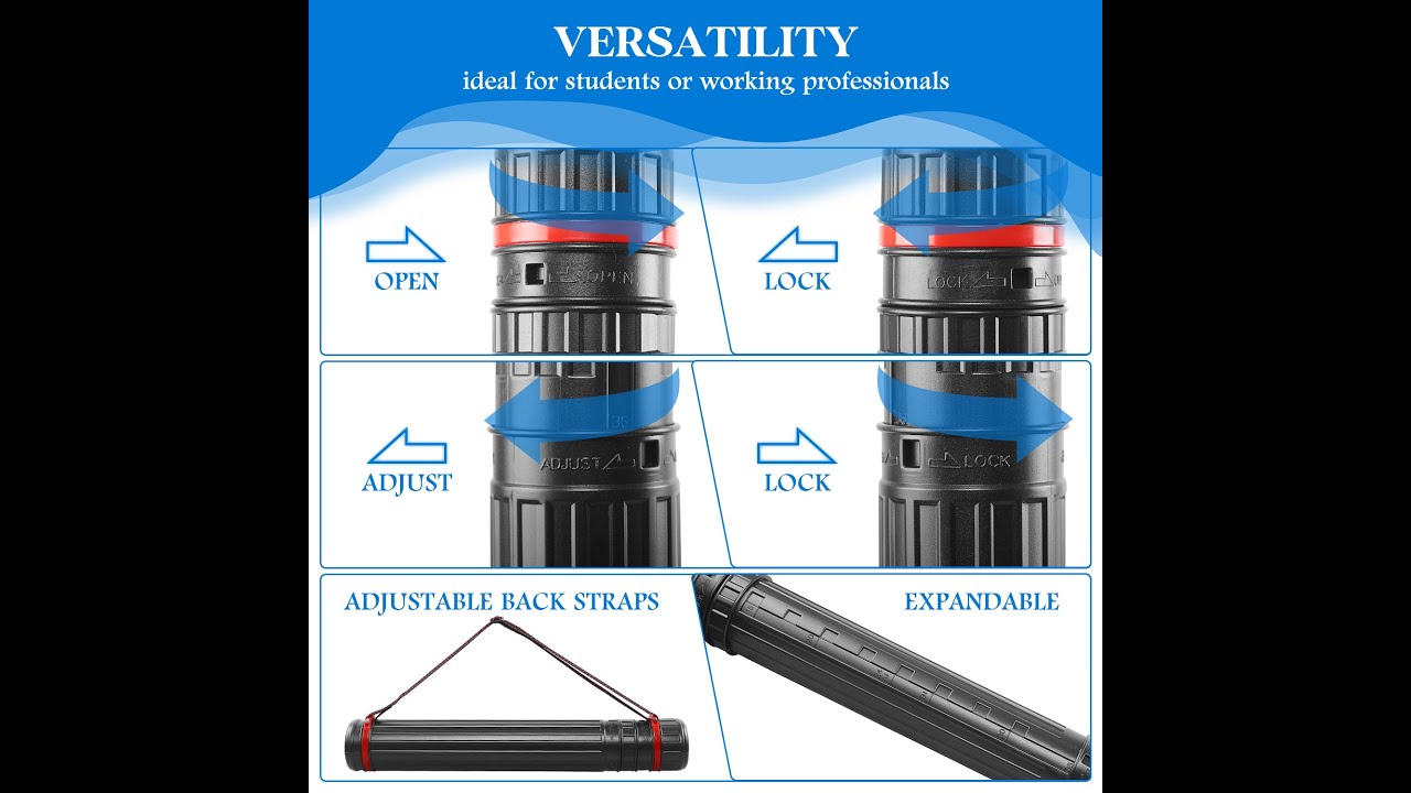Expandable Poster Storage Tube