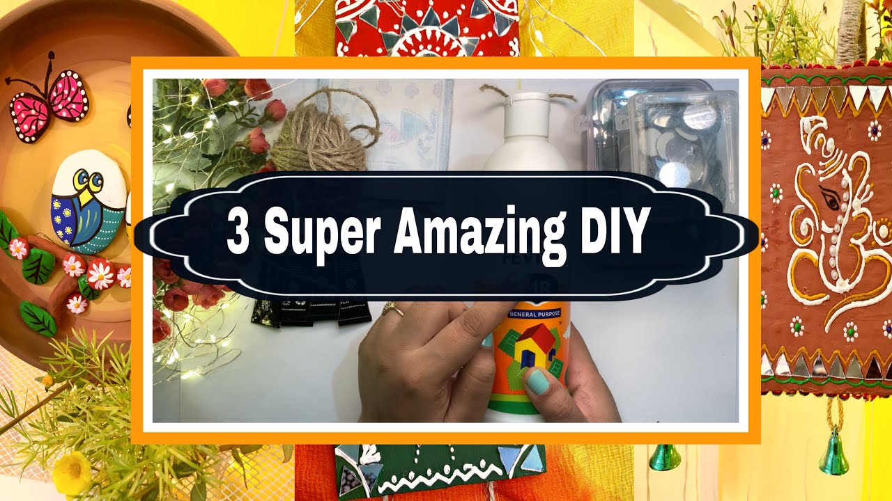 3 Super Amazing DIY for Homedecor and Mandir decor✨