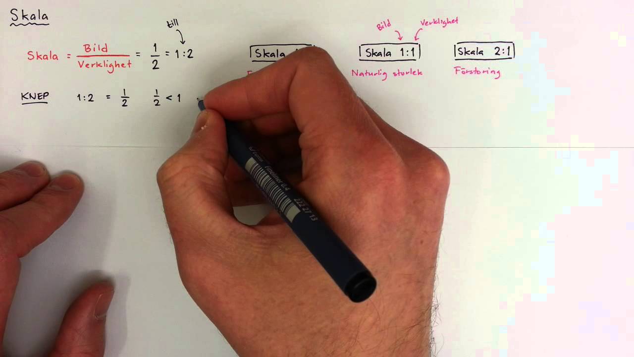 7 - Geometri - Skala