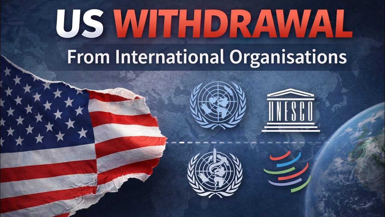 US withdrawal from International organisation 