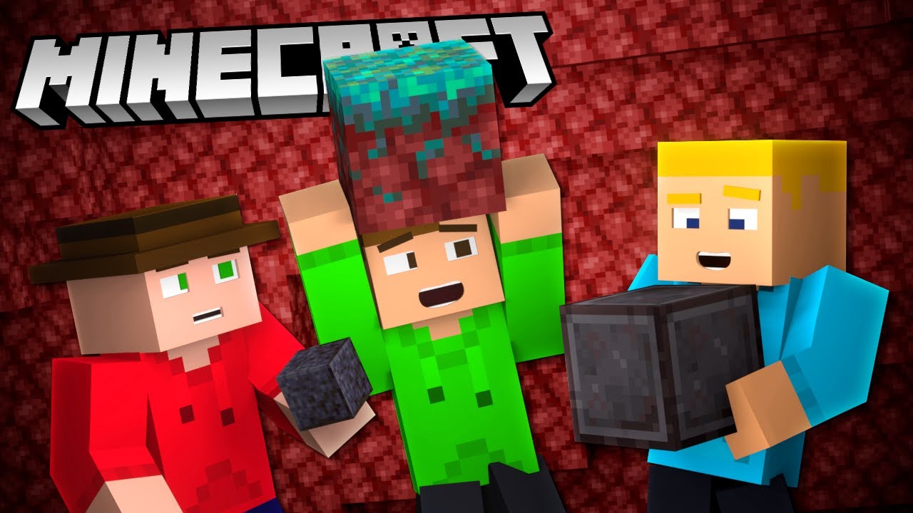 KAMRATERNA BYGGER EN NY NETHERHUB I MINECRAFT PÅ REALMVÄRLDEN