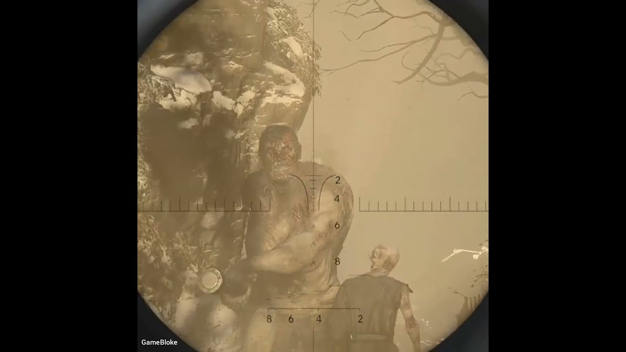 Urias Drac obstructed by a moroaicǎ Resident Evil Village