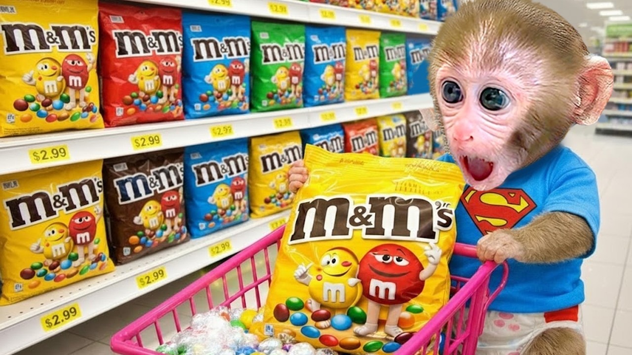 БонБон выбирает огромную упаковку M&M's🍬 | Bonbon и друзья