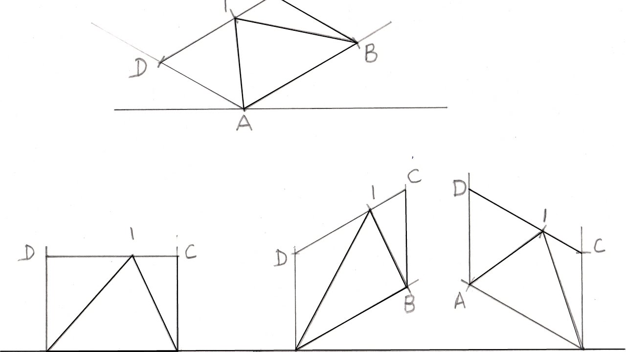 4.2-Drawing Isometric Views of any Triangular shaped lamina