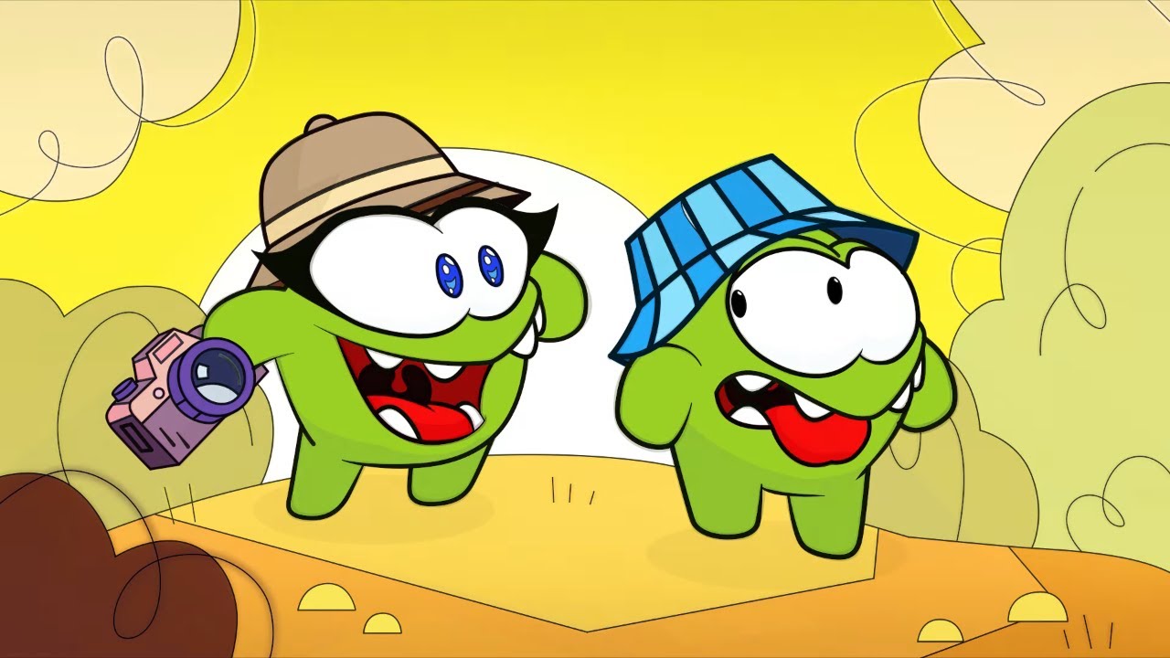 Learning colours with Om Nom: Super Noms: Tomb Noms
