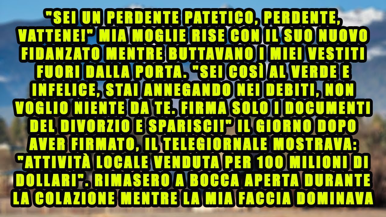 Moglie infedele in trappola: il capo ha un asso nella manica!