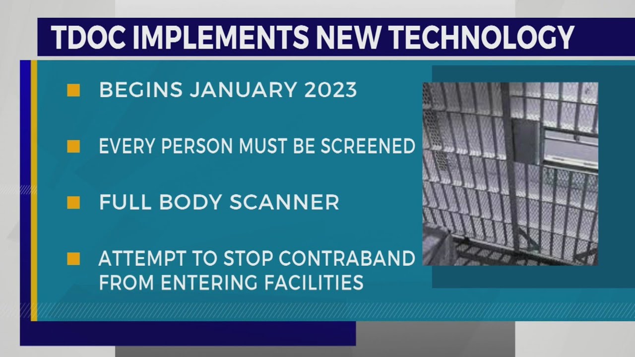 Tennessee Dept. of Corrections implementing new technology