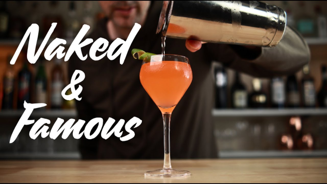 How to Make the Naked and Famous Cocktail – 4 Ingredients, Equal Parts