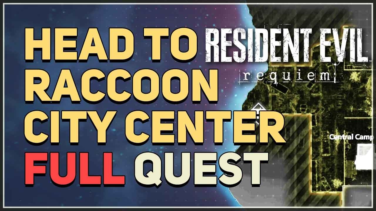 Head to Raccoon City Center FULL QUEST Resident Evil Requiem 9