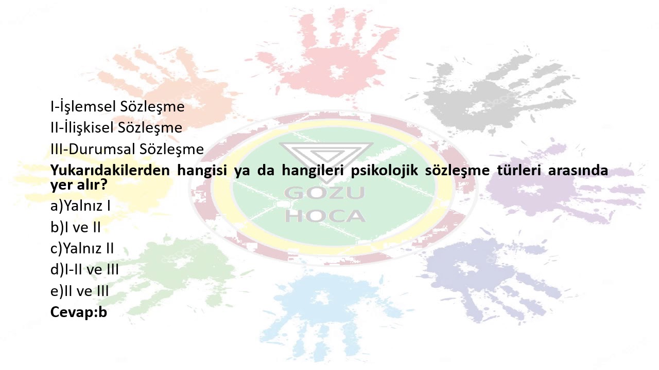ATA AOF &Ccedil;OCUK GELİŞİMİ &Ccedil;ALIŞMA İLİŞKİLERİ VE ETİK 2019 FİNAL SORULARI