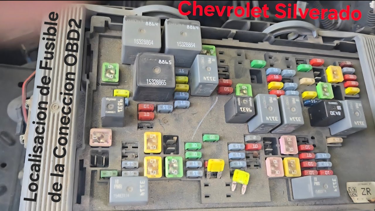 Fusible del OBD2 2007 Chevrolet Silverado
