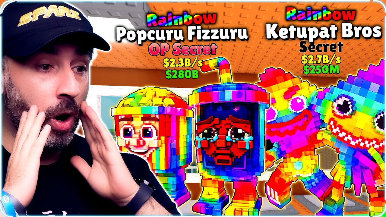 TROVO i NUOVI BRAINROTS RAINBOW nell'ADMIN ABUSE su Steal a Brainrot!