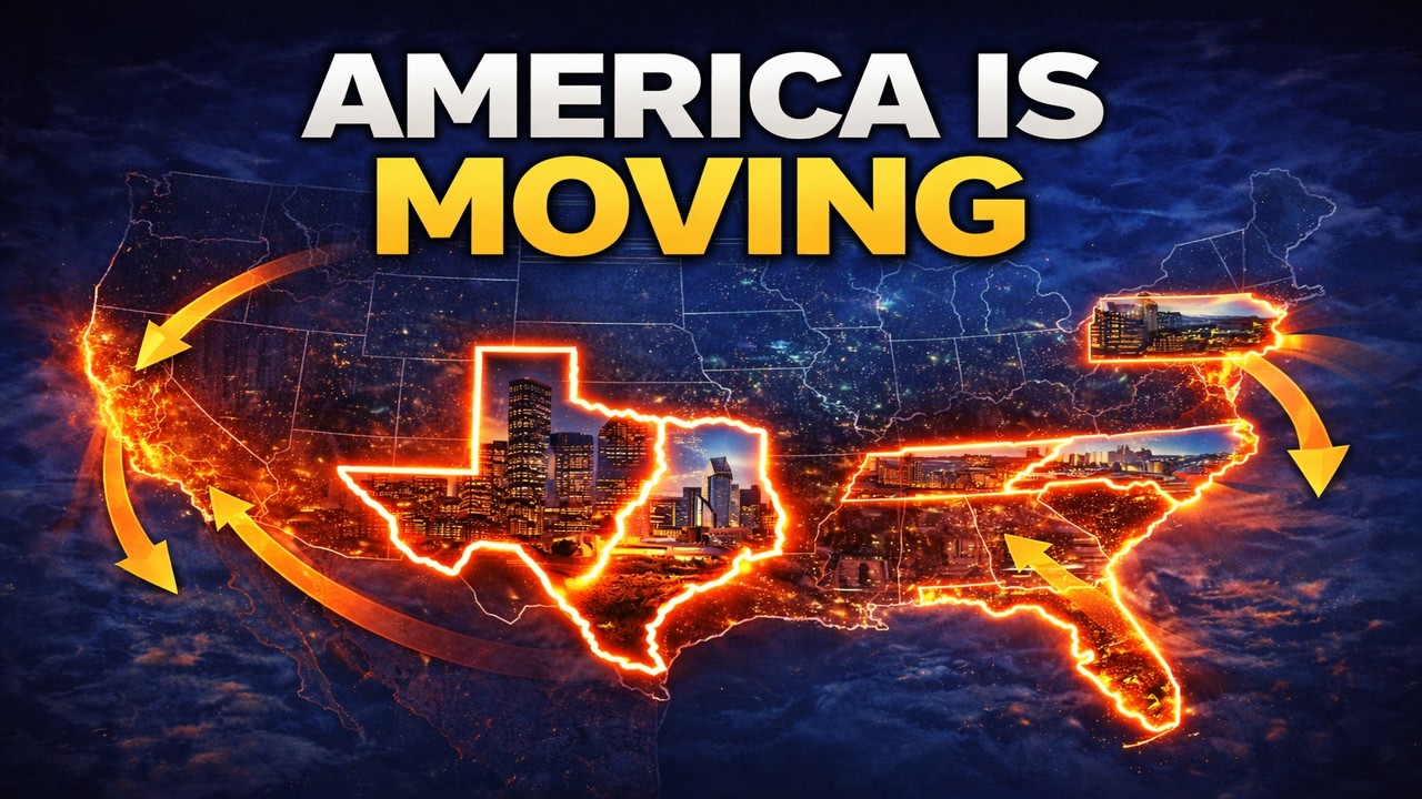 America’s Fastest Growing States 2026 — The New Power Map