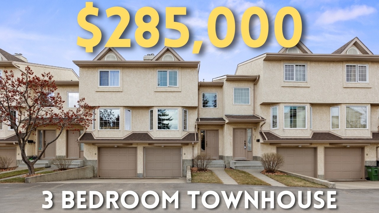 This 3 Bed Dream Home in Edmonton is Incredible, and only $285,000!