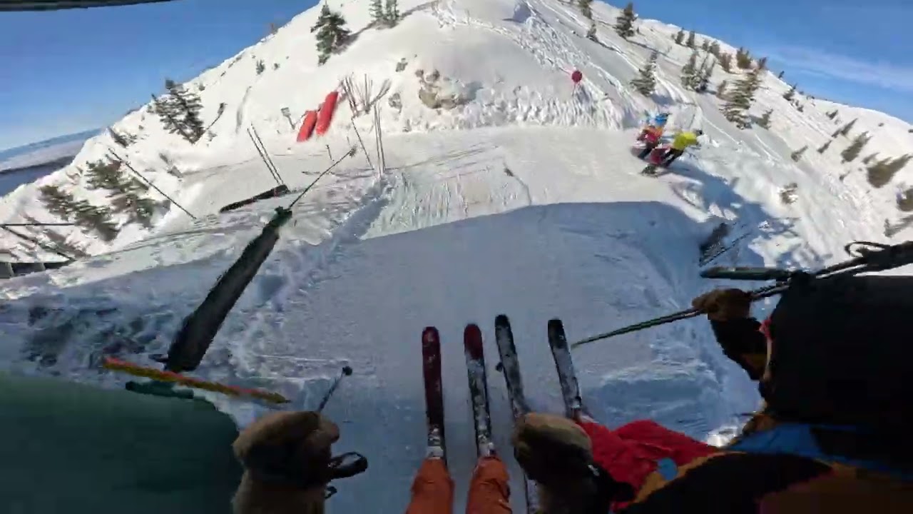 SKIING THE RIDGE / SCHLASMANS LIFT FOR THE FIRST TIME