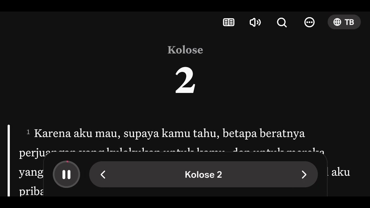Pembacaan Alkitab harian [ Hari ke 370 ] @GBIOikosBogor 