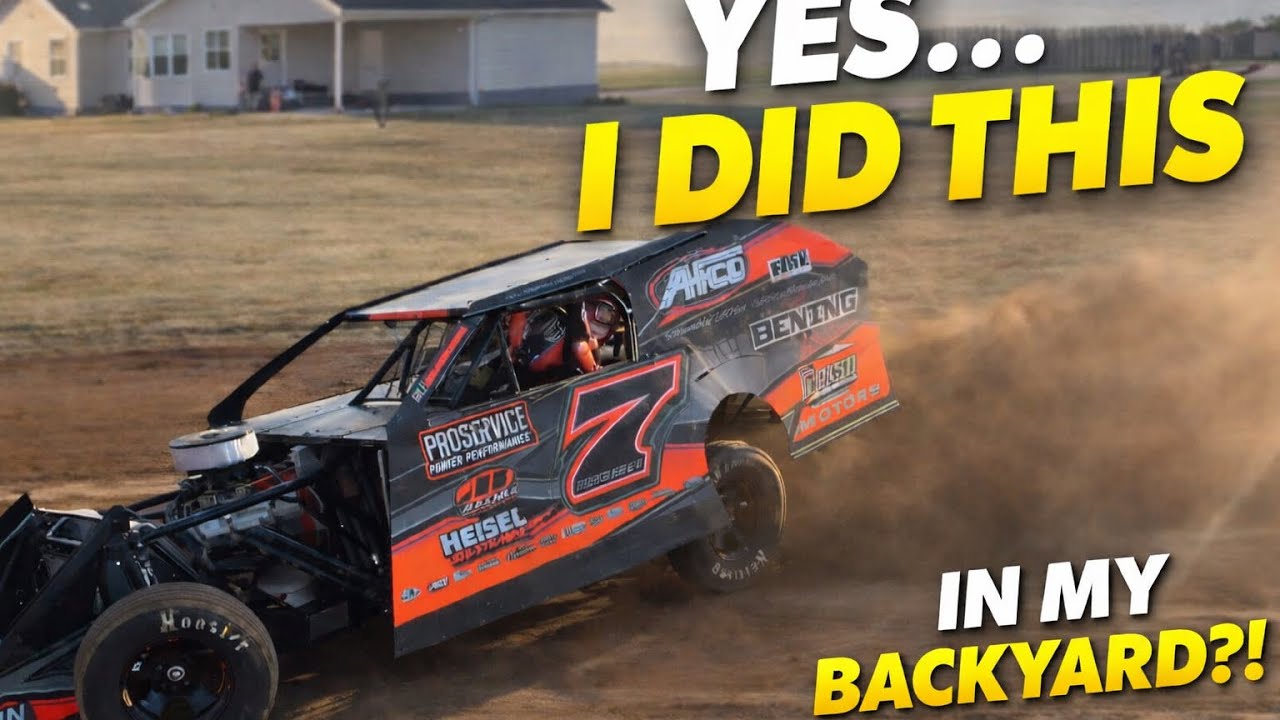 I Didn’t Go to the Track… I Built One in My Backyard 