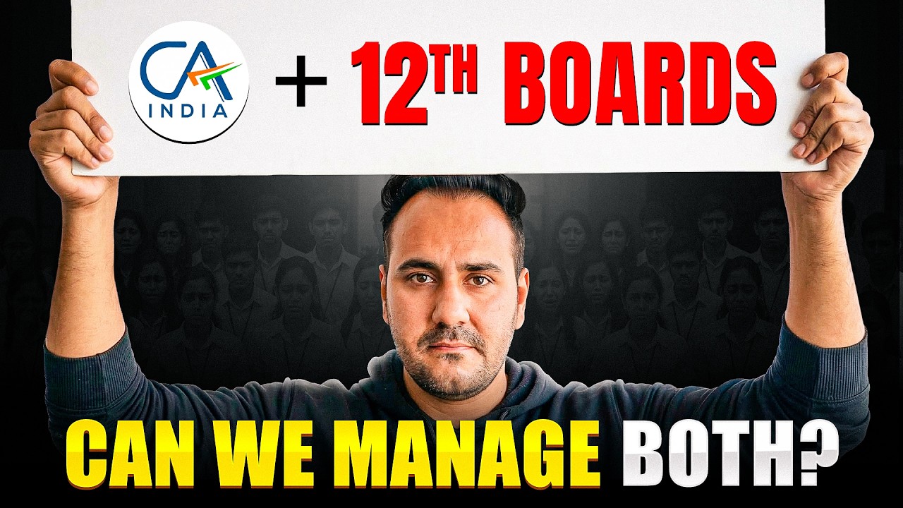 How to Manage CA Foundation with 12th Boards? | Complete Guide