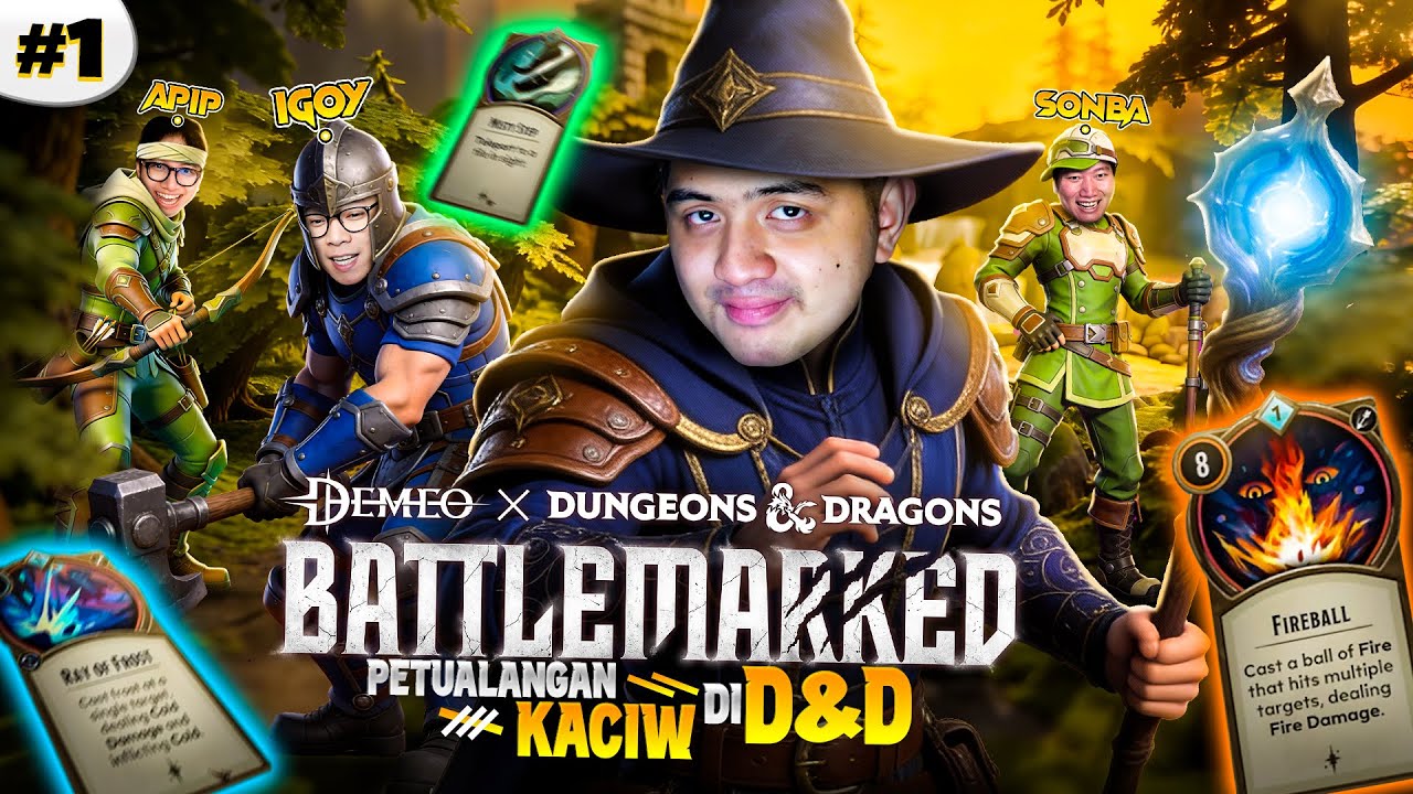 TIM KACIW PETUALANGAN KE DUNGEON AND DRAGON !!! [ Demeo Dungeon And Dragons ] Part 1