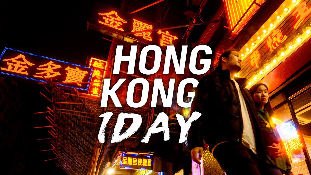 1 DAYS with a photographer in Hong-Kong 🇭🇰