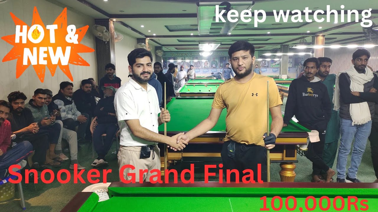 Snooker Grand Final For 100,000😱 | Mubashir Raza Vs Naseem Akhtar | Full Match Best Of 7😎Huge Crowd