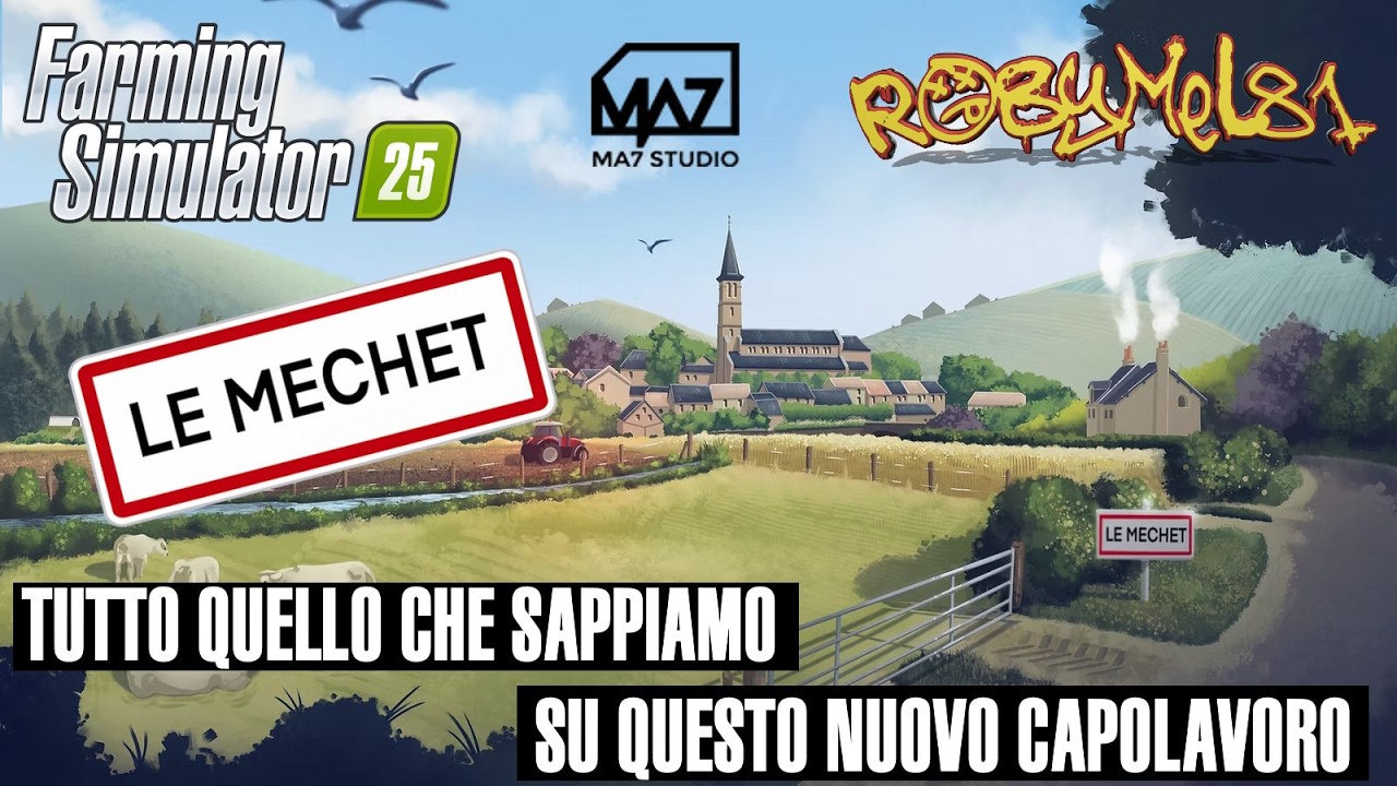 LE MECHET : Tutto quello che sappiamo su questo nuovo CAPOLAVORO !!!📰 FARMING SIMULATOR 25 NEWS