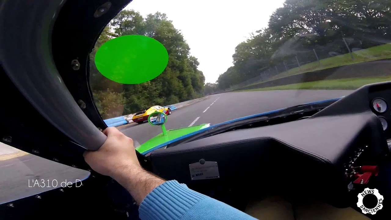 A bord d'une Inaltera sur l'Autodrome de Montlhéry