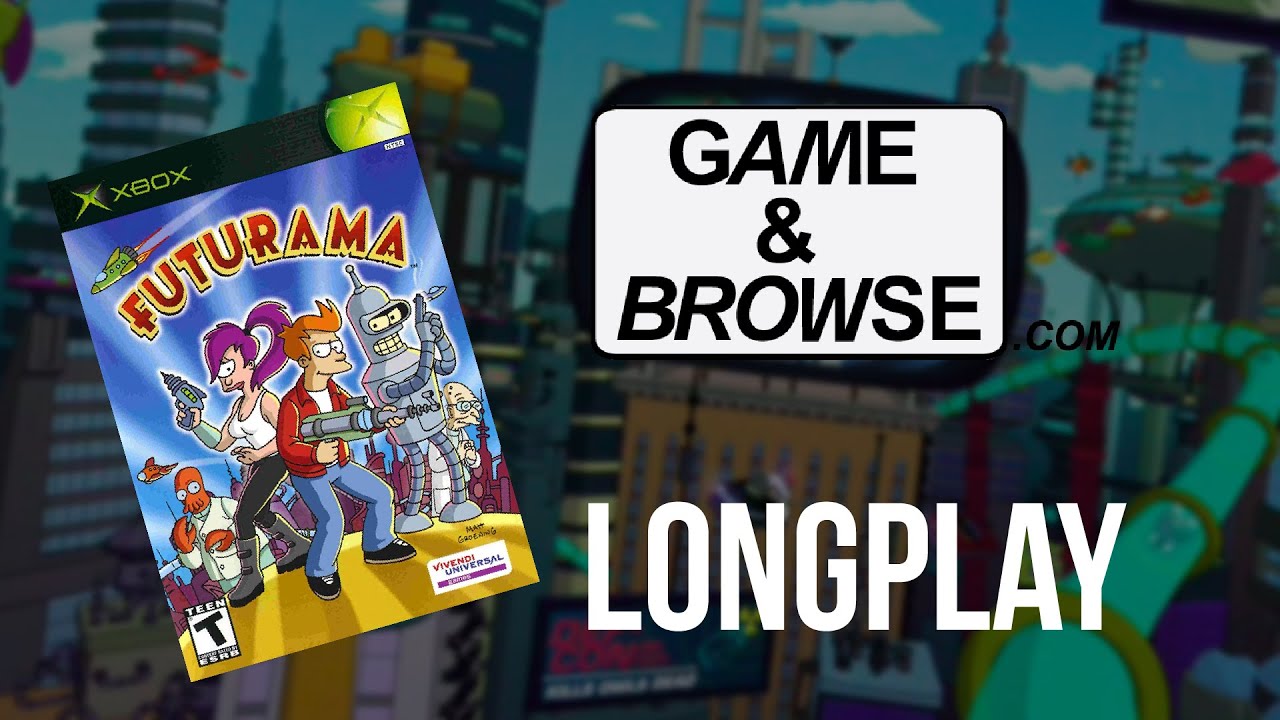 Futurama the Game (PlayStation 2/Xbox) - Full Game Longplay | Game & Browse
