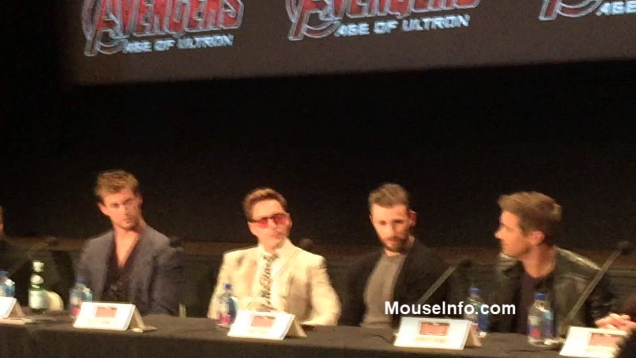 Marvel Avengers: Age of Ultron Press Conference