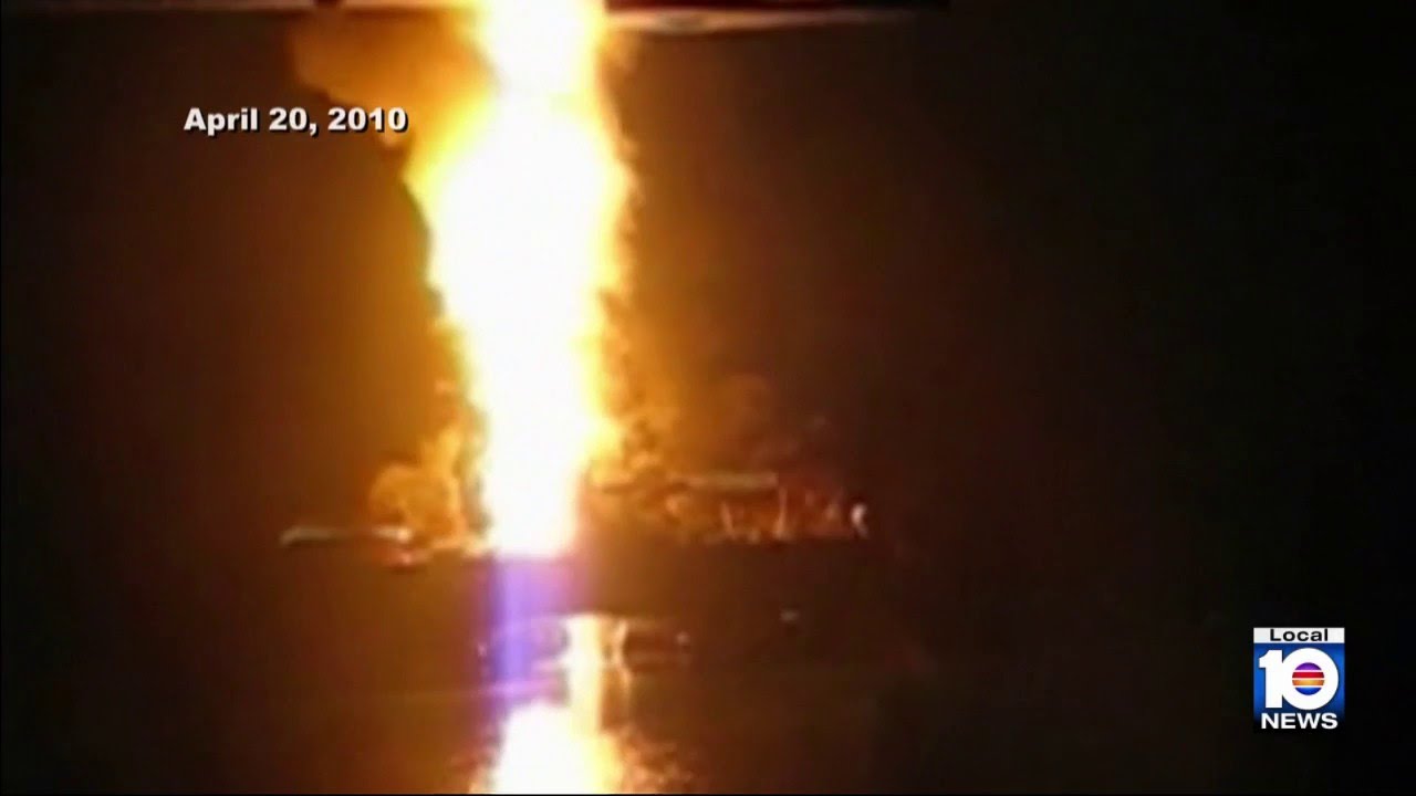 Environmentalists protest off-shore drilling off Florida