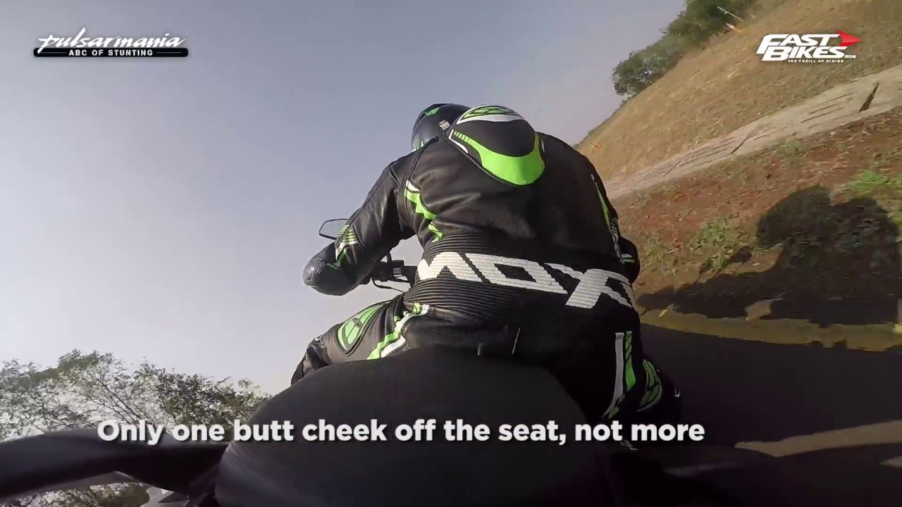 Pulsar Mania ABC of Stunting | How To Do The Knee Down Stunt | Bajaj Pulsar