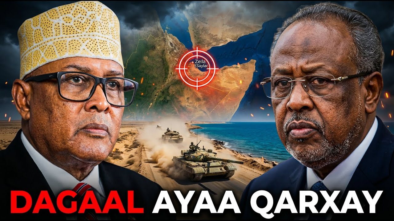 DEG DEG: Dagaalka Jabuuti iyo Somaliland oo  Qarxay, iyo Calanka Somaliland oo dab la Qabad siyey.