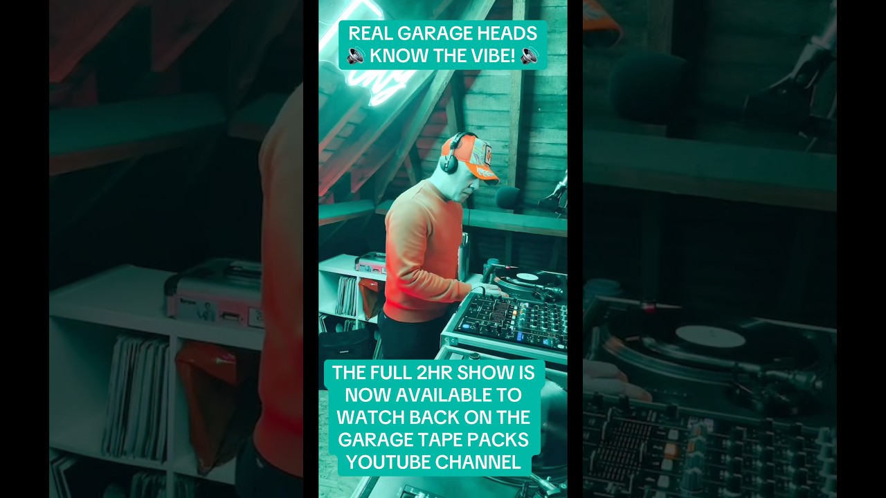 If You Love Proper UK Garage… Watch This Vinyl Set - Available On Garage Tape Packs YouTube Channel!