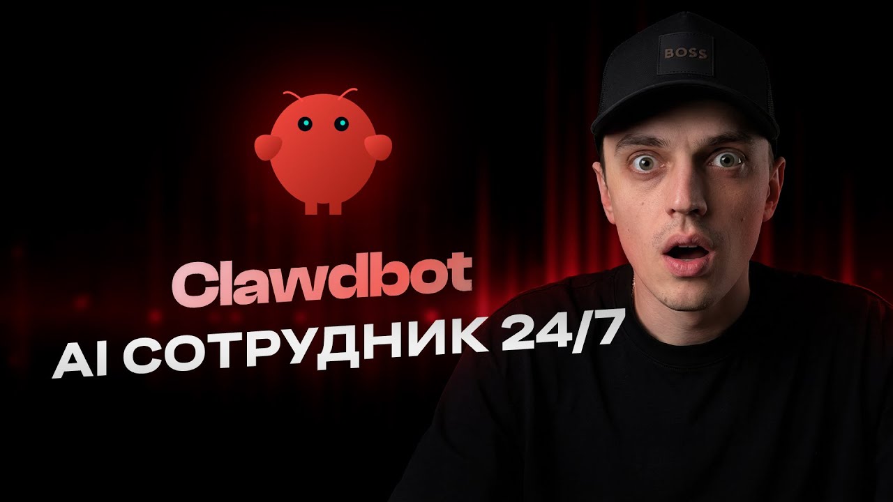 Clawdbot - AI-агент в Telegram который РАБОТАЕТ за тебя 24/7 | Полный гайд 2026