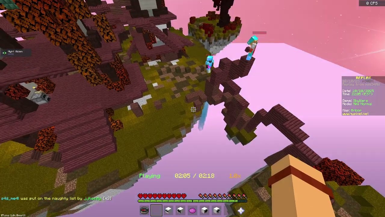 most legit mini skywars player ON THE PLANET