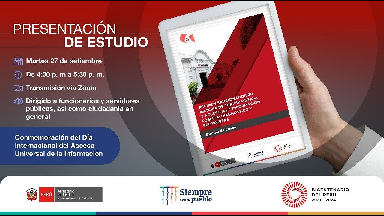 Estudio: Régimen sancionador en materia de transparencia y acceso a la información pública