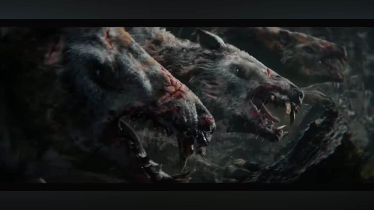 Godzilla X kong: The New Empire opening scene - wartdogs chase Kong