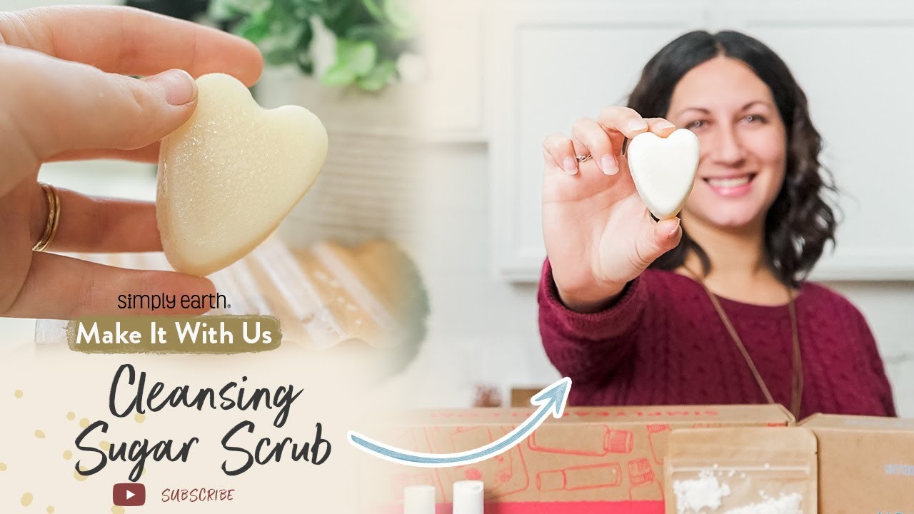 Cleansing Heart Sugar Scrub Bar Recipe