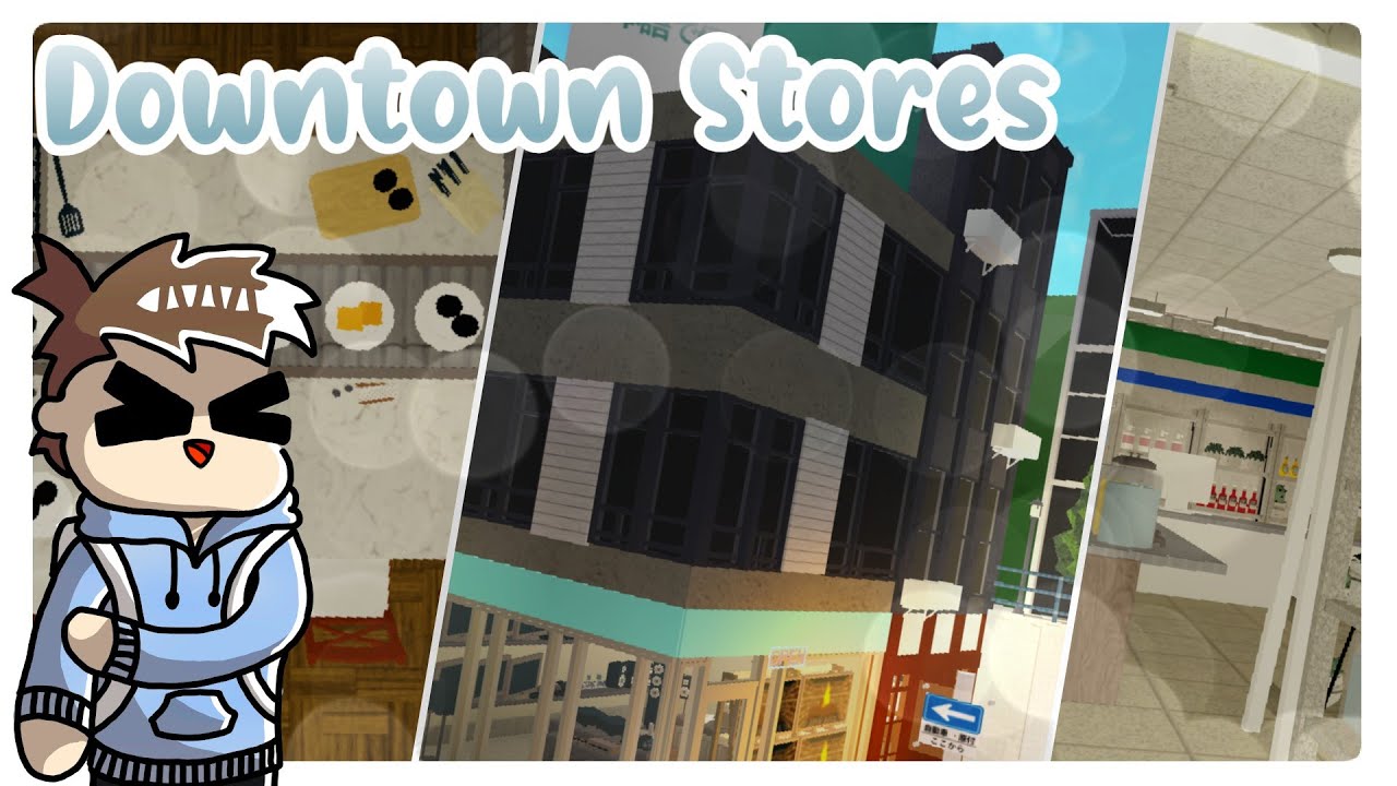 [Welcome to Bloxburg] [Downtown Tokyo: downtown stores] SPEEDBUILD