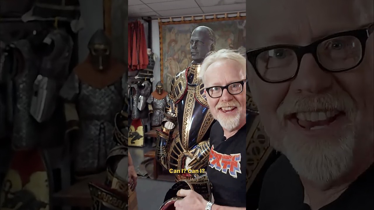 Most Insane #Armor #AdamSavage's Ever Seen!