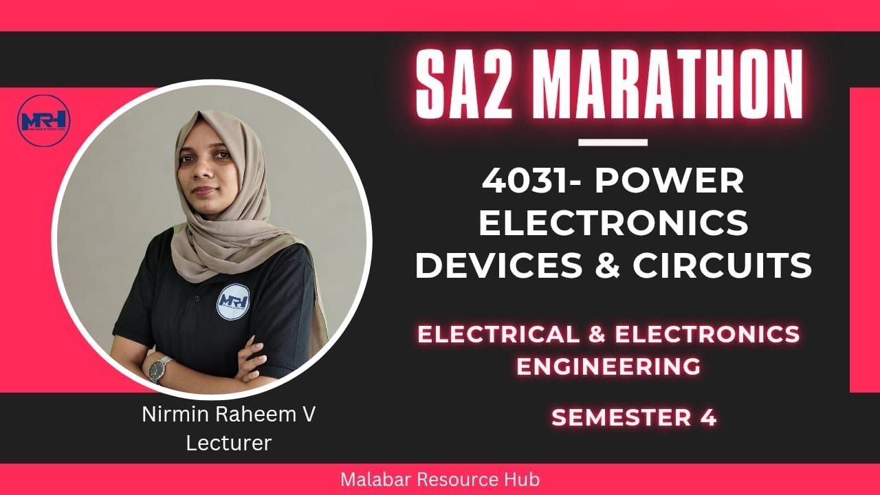 4031 | SA-2 | Power Electronics Devices & Circuits